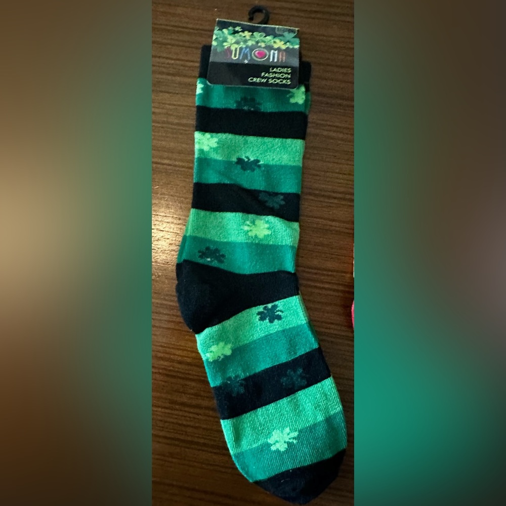 Women’s St. Patrick’s Day Socks Size 9-11 shoe size 4-10. Brand new.